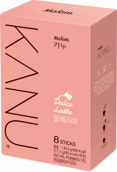 맥심 카누 돌체라떼 (17.3G*8입)