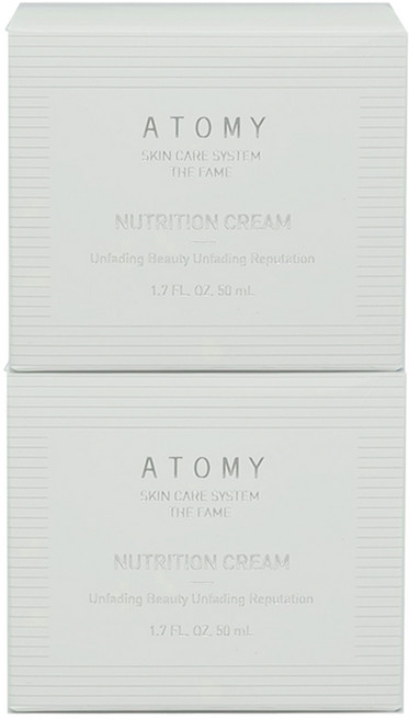 애터미 더페임 영양크림 50ml 2개 세트 +포켓물티슈 증정, 1개