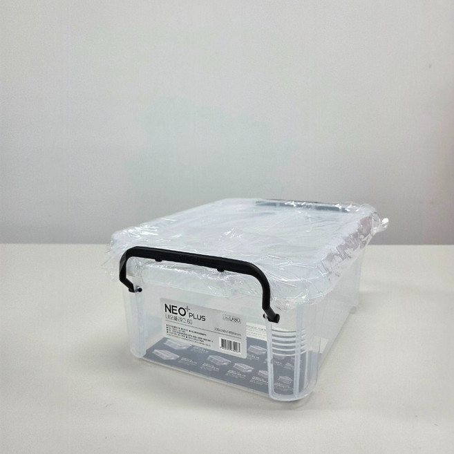 코멕스 네오박스 60 6L x 4개, 투명, 1개