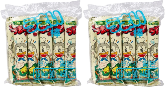 우마이봉 콘포타지맛 스낵 15p, 90g, 2개