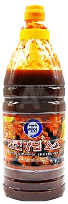 해인 양념치킨소스 2Kg 닭강정 분식집 포차 양념장, 1