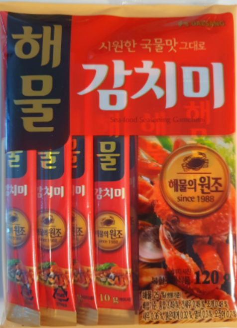 감치미 해물 스틱10g*12개, 1개, 120g