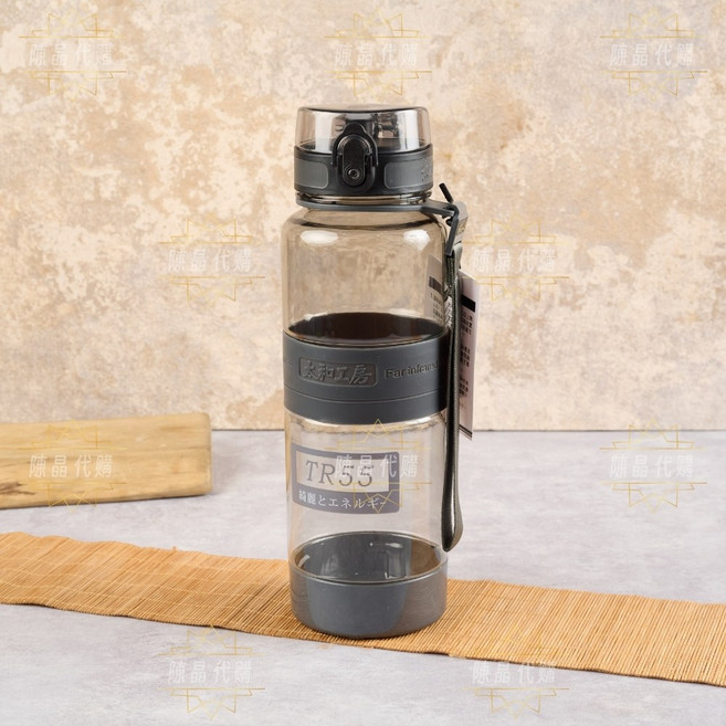 太和工房 TR55 直飲式運動水壺 1000ml 不銹鋼上蓋 環保杯 負離子水壺, 1個