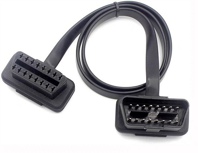 現貨促銷 8芯 OBD OBD2 HUD 抬頭顯示器 一分二線 一分三線 改裝省油 延長線 開關線, 8芯100公分延長線
