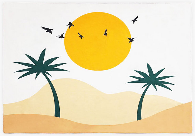 인테리어 감성 대형 패브릭 포스터