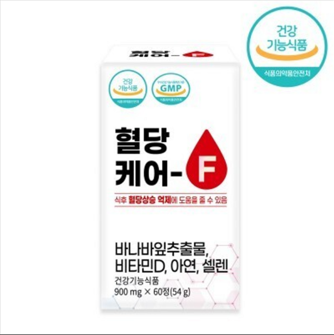 혈당케어 여주바나바 구아바 바나바리프 바나나잎추출물배송품질보증, 60정, 1개