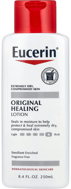 유세린 오리지널 힐링 로션 향료 무함유 250ml(8.4fl oz) NIV-11019, 250ml, 1개