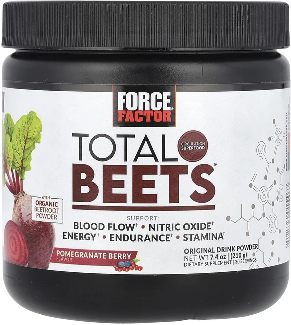 몸관리하세요 겨울입니다 Force Factor Total Beets 오리지널 드링크 파우더 석류 베리 210g(7.4oz) 특별관리진행, ForceFactorTotalBeets오리지널드링크파우, 210g, 1개 - 쿠팡