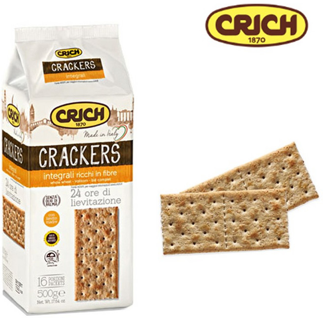 크릭 통밀 크래커, 500g, 2개