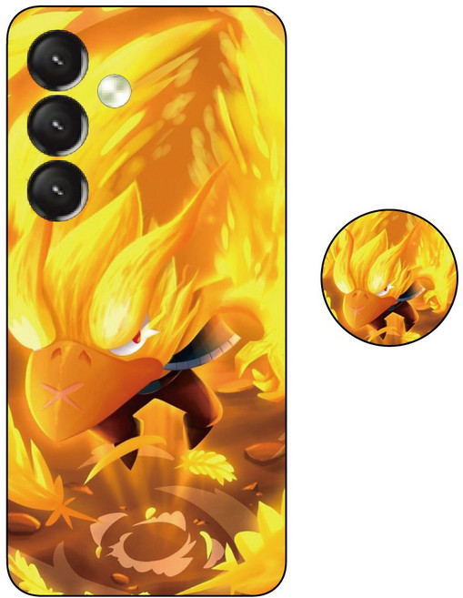 광카광카 갤럭시 A17 캐릭터 풀커버 스마트톡 세트 휴대폰 케이스 A16 버디4 무너폰 카피바라 마인크래프트 로블록스 브롤스타즈 소닉 이탈리안 브레인롯