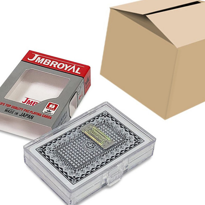 일본JMB로얄카드 x1박스(12개) 훌라 텍사스 홀덤 가족 포카 원카드 술자리 야유회