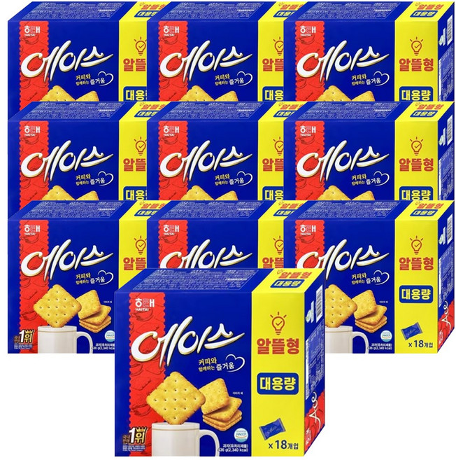 해태제과 에이스, 436g, 10개