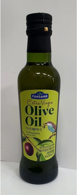 폰타나 엑스트라 버진 올리브 오일 아르베끼나, 250ml, 1개 - 쿠팡