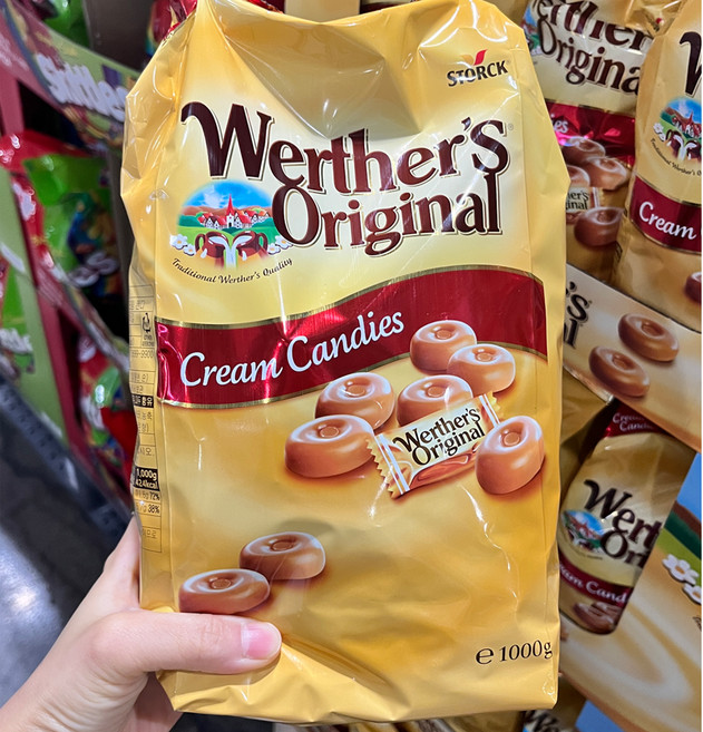 WERTHER'S 버터 크림 캔디 1KG WERTHER'S BUTTER CANDY