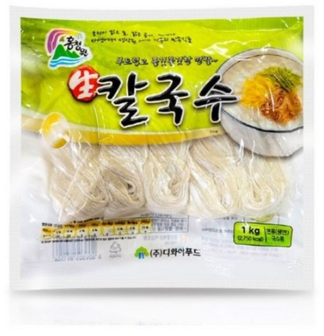 홍청원 생칼국수 1kgX1개, 1개, 1kg
