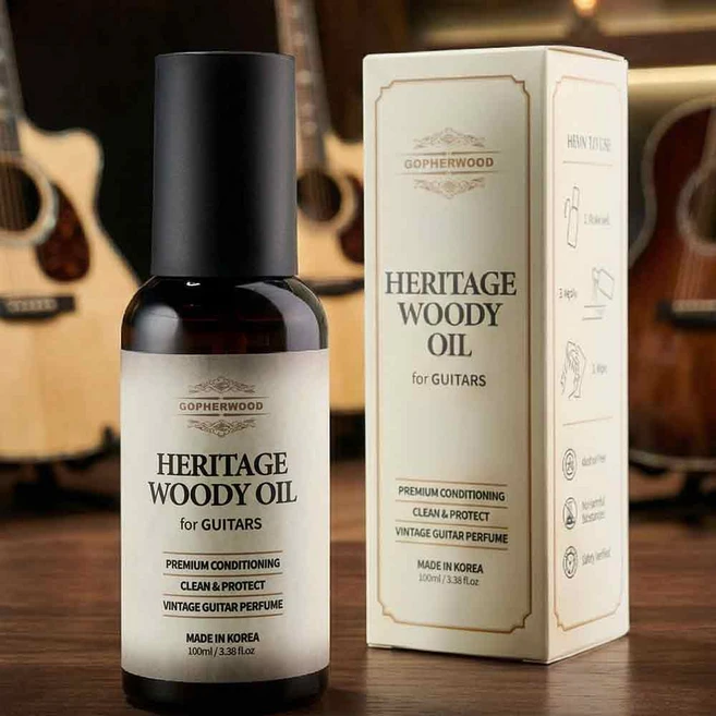 고퍼우드 헤리티지 우디오일 100ml 기타 보습 광택 관리용품 오랜시간 유지 / 세정+광택+보습을 한번에, 1개 - 쿠팡