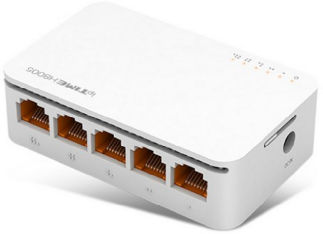 ipTIME 기가비트 5포트 스위칭허브, ipTIME 5포트 스위칭 허브(1개)