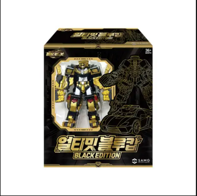 메탈카드봇 얼티밋 블루캅 블랙에디션, 1개, 얼티밋 블루캅 블랙 에디션