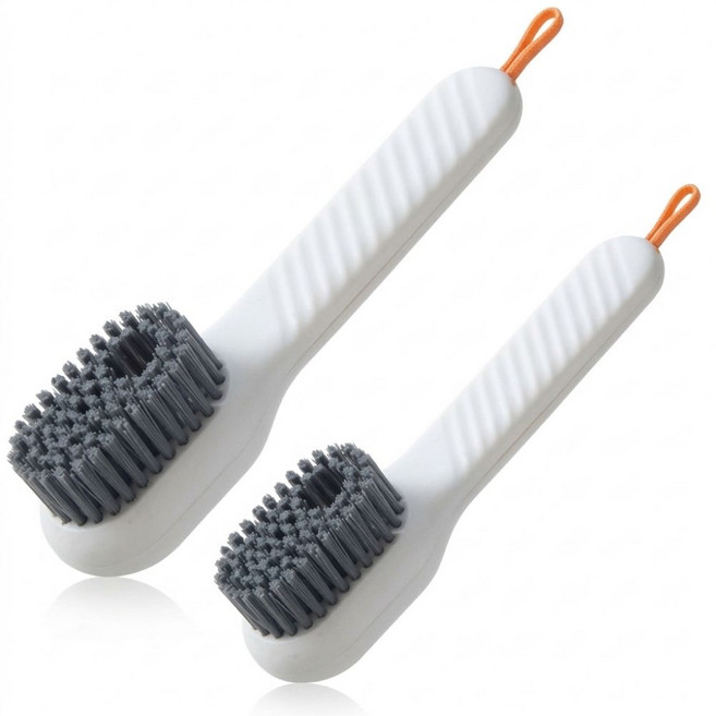 소픽 다용도 운동화 세척솔 청소솔, 2개, 화이트