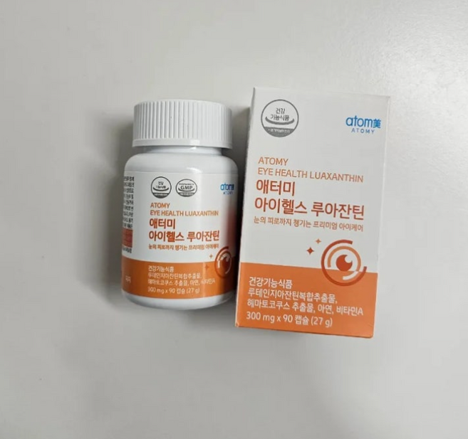 애터미 아이헬스 루아잔틴 90캡슐, 90정, 3개