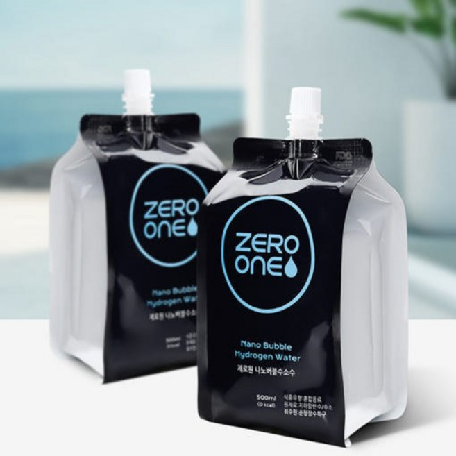 나눔숲쿱 CTECH 제로원 나노버블 수소수 500ml 20팩 대량 특판 건강한 효도 선물, 20개
