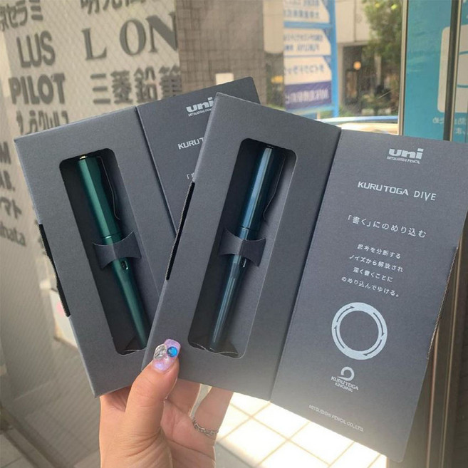 쿠루토가 다이브 M55000 선물용 샤프 수능 4컬러, A. 라운드 유형이 지표에 입찰하지 마십시오