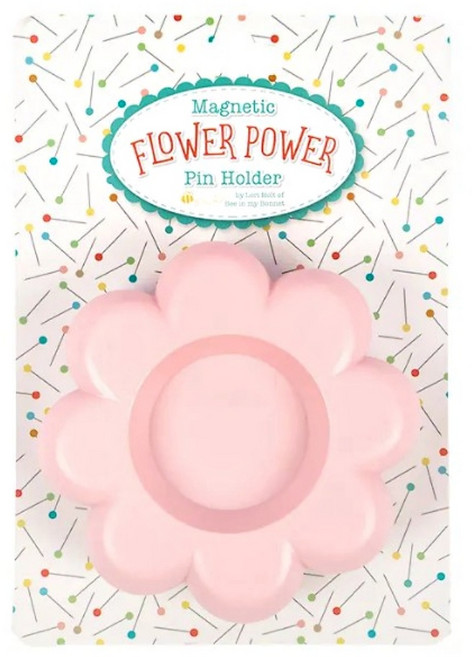 로리홀트 플라워 파워 마그네틱 핀홀더 (핑크) 문진 멀티 자석 핀쿠션