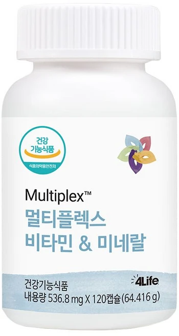 포라이프 멀티플렉스 비타민&미네랄 536.8mgx120캡슐, 120정, 1개 - 쿠팡