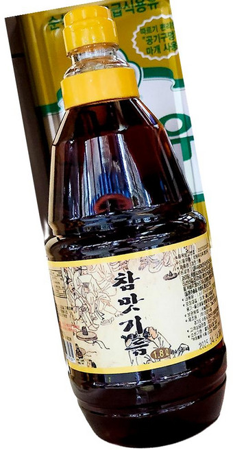 이조식품 맛기름 1.8L B 12개 참기름
