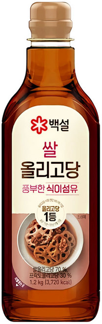 백설 쌀 올리고당, 1.2kg, 1개