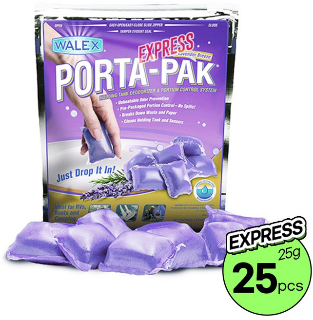 포타팩 용변분해제 PORTA-PAK 25개팩, 라벤더, 25개