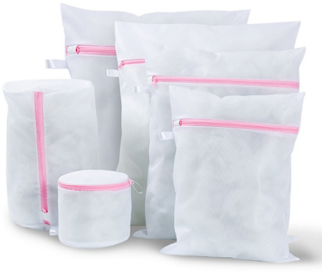 多功能洗衣袋 中方形(40x50cm) 耐用網眼 衣物保護袋, 1個