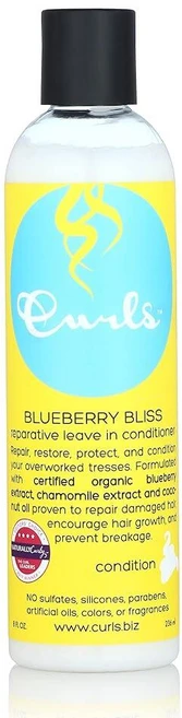 Curls 블루베리 블리스 재생 리브인 컨디셔너 365ml, 1 - 쿠팡