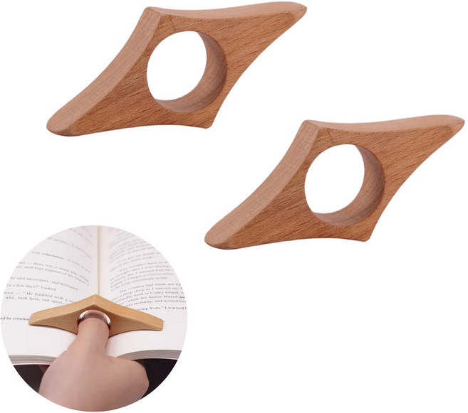도나토르 엄지 책잡이 독서링 북링2p, 2개, 베이지