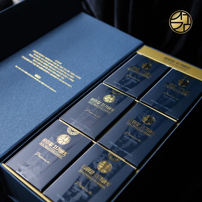 러시아 차가버섯 건강분말 스틱 선물세트 1.2gx180포, 6개 - 쿠팡