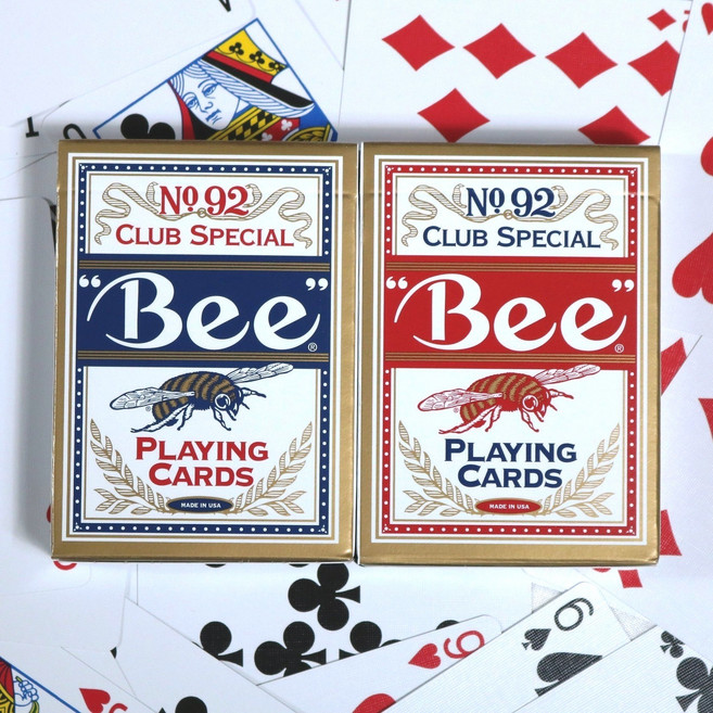 [유매직]바이시클 비(BEE) 덱 비카드 레드, 1개