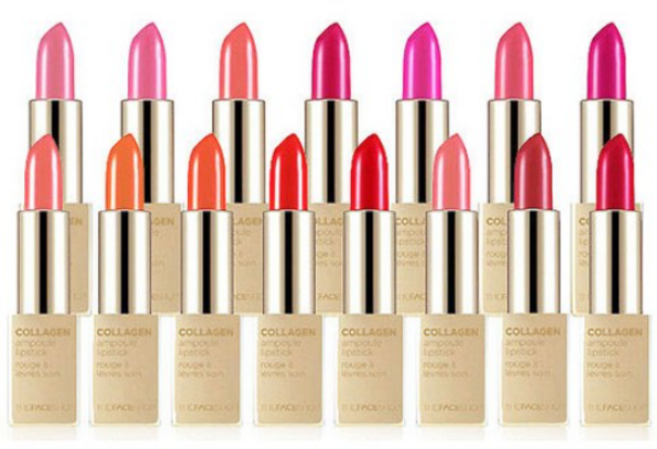 더페이스샵 콜라겐 앰플 립스틱, 1개, 07 풀핑크컬러