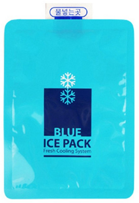 블루 젤 아이스팩 반제품 소(12x17) 1200매 1박스, 1200개