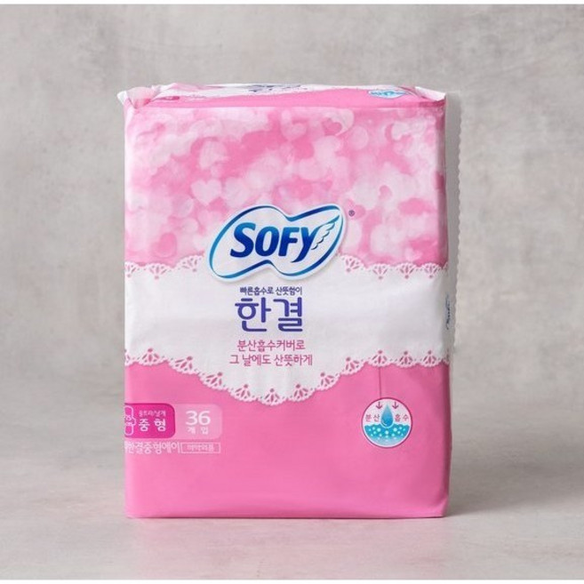 쏘피 한결 생리대 라이너, 36개입, 1개