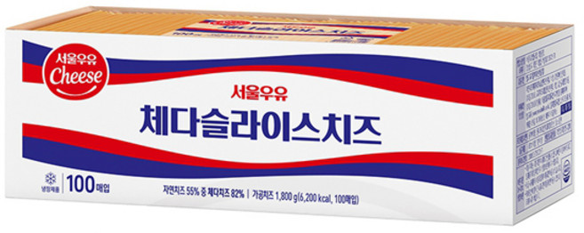 [유통기한 260521] 서울우유 체다 치즈 1800 업소용, 1.8kg, 1개