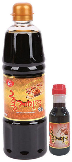 홍일점 홍게맛장소스 골드 900ml + 200ml 세트, 1세트