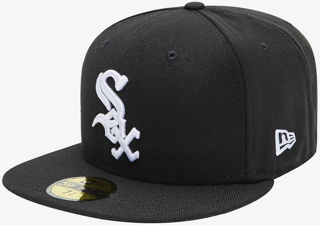 뉴에라 MLB 어센틱 시카고 화이트삭스 피티드캡 게임 블랙 70358700