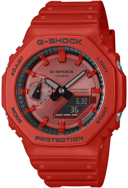 CASIO 卡西歐 G-SHOCK 男性運動手錶 GA-2100RRB-4AJF