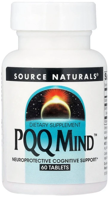 소스네츄럴스 PQQ 마인드 60정, 상품, 1개 - 쿠팡