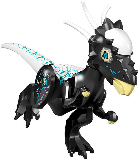 [알꿀밤-호환블럭-공룡] 77111 블랙 스티기몰로크, 1개