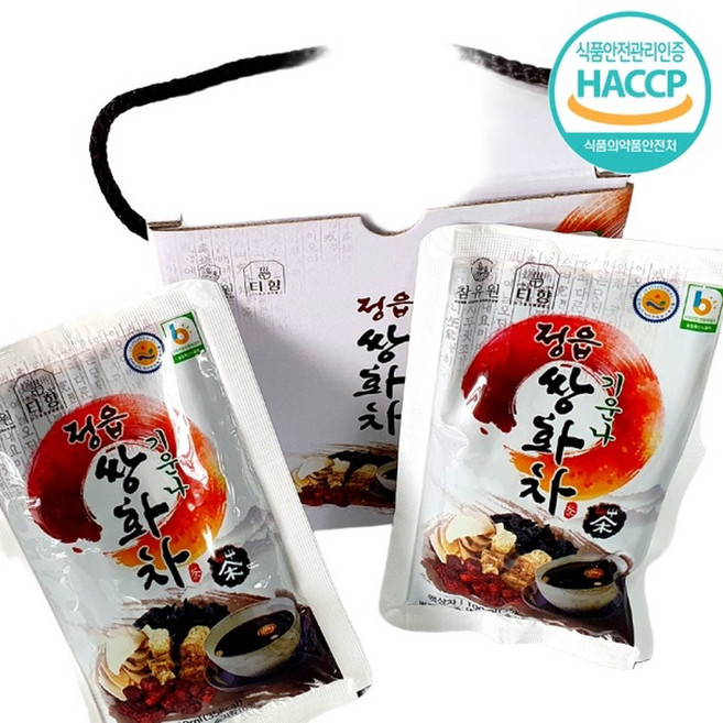 기운나 쌍화차 진짜 엄청 찐~한 국산 수제 재료로 만든 정읍쌍화차 100ml-10팩, 10개