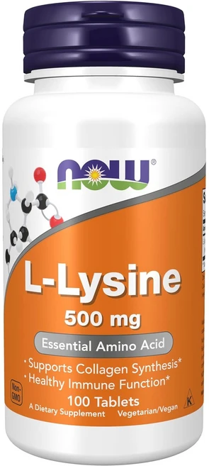 나우푸드 L-라이신 500mg 타블렛, 100정 1개, 1개, 100정 - 쿠팡