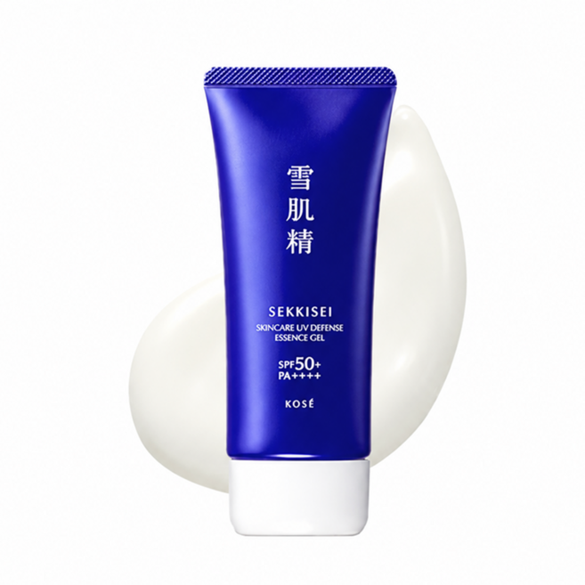 세이키세 스킨케어 유브이 디펜스 에센스 젤 자외선 차단제 SPF50+ PA++++, 90g, 2개