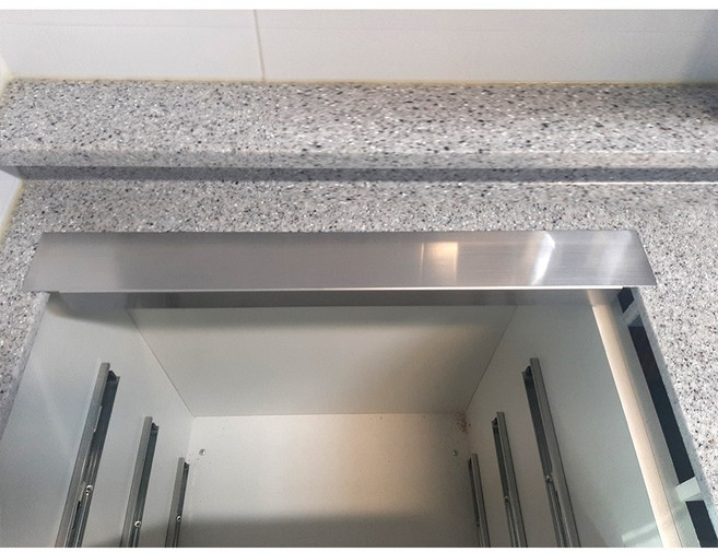 싱크대 상판 막음 자재 인덕션에서 가스레인지 설치시 타공 클경우 복원 보수, 1개