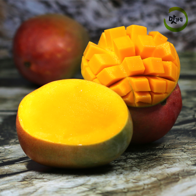 맛가득 프리미엄 애플망고1과 3과 9과 6과 600g 1.8kg 5.5kg 4kg 최상!, 애플망고(항공)  3개 1.8Kg 최상